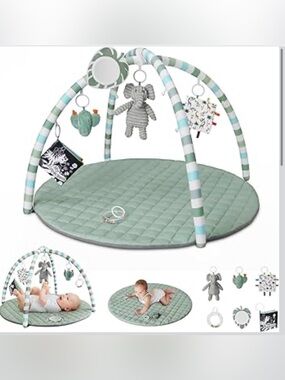 NWT - Blissful Diary - Baby play mat - Sage